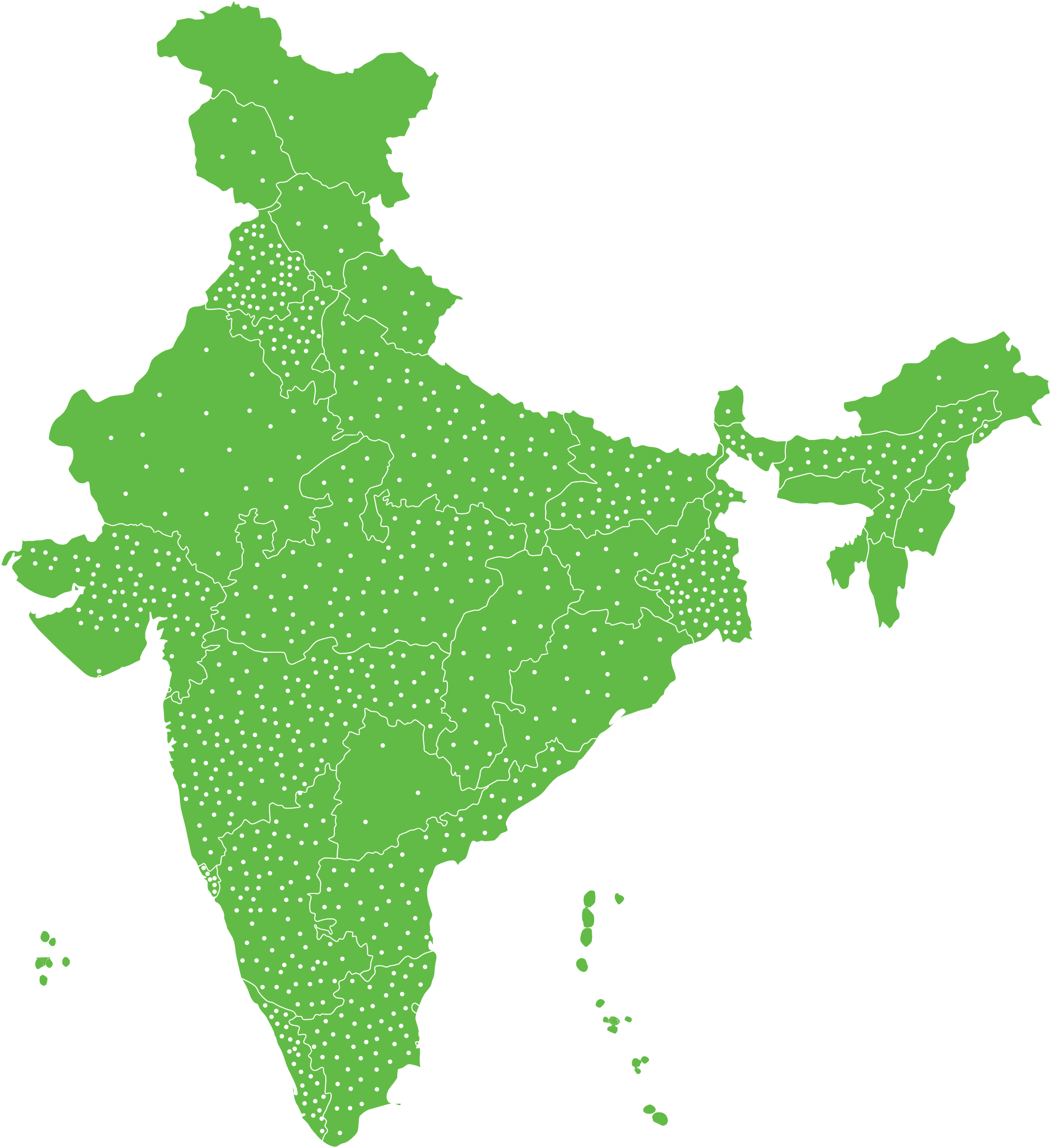 Metropolis India Network Map